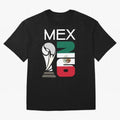 Mexico 2026 Soccer World Cup Trophy Mexican Flag Design Classic T-Shirt Fuel Your Fan Pride for Global Football Passion for FIFA World Cup 2026 USA Canada Mexico, Capturing Messi, France and Portugal, Championship Spirit, Famous Goals, Roaring