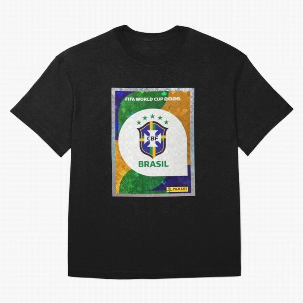 STICKER BRAZIL WORLD CUP 2026 Classic T-Shirt Keep the Match Day Mood of FIFA World Cup 2026 Group Stage for Fans of Haaland and Portugal, Spain and Germany, Bringing Football Festival Excitement, Trophy Ambitions, Country Rivalries and Star Player