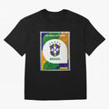 STICKER BRAZIL WORLD CUP 2026 Classic T-Shirt Keep the Match Day Mood of FIFA World Cup 2026 Group Stage for Fans of Haaland and Portugal, Spain and Germany, Bringing Football Festival Excitement, Trophy Ambitions, Country Rivalries and Star Player