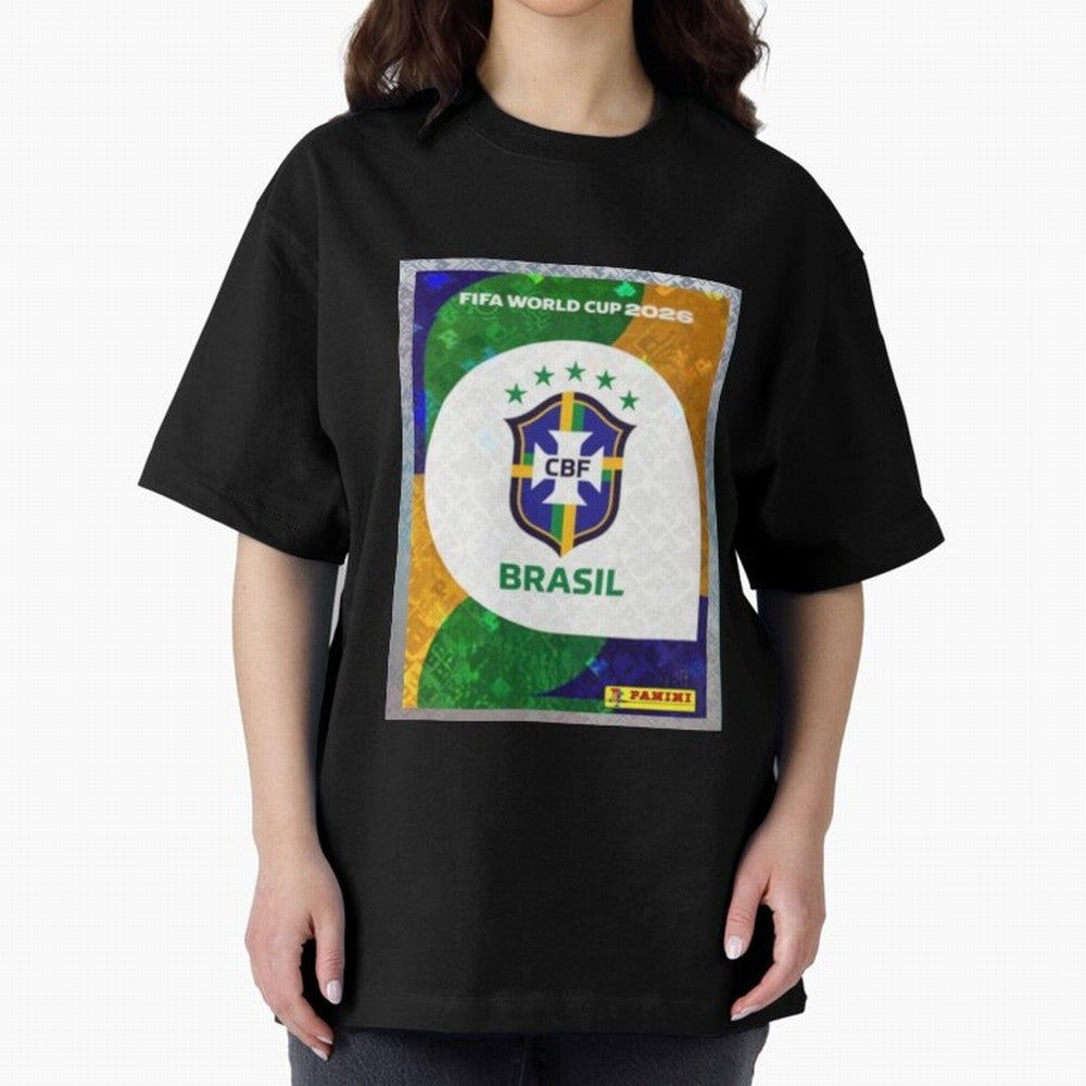 STICKER BRAZIL WORLD CUP 2026 Classic T-Shirt Keep the Match Day Mood of FIFA World Cup 2026 Group Stage for Fans of Haaland and Portugal, Spain and Germany, Bringing Football Festival Excitement, Trophy Ambitions, Country Rivalries and Star Player