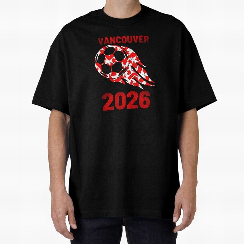 Vancouver Canada 2026 World Cup Soccer #8 Classic T-Shirt Celebrate the Biggest Stage of FIFA World Cup 2026 for Fans of Messi, Neymar and Mbappe and Argentina, France and Brazil, Bringing Classic Soccer Heritage, Championship Pressure, Fan Loyalty