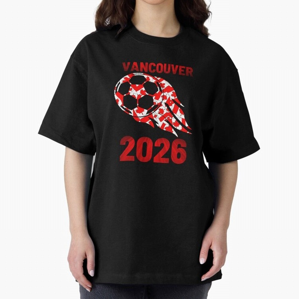 Vancouver Canada 2026 World Cup Soccer #8 Classic T-Shirt Celebrate the Biggest Stage of FIFA World Cup 2026 for Fans of Messi, Neymar and Mbappe and Argentina, France and Brazil, Bringing Classic Soccer Heritage, Championship Pressure, Fan Loyalty
