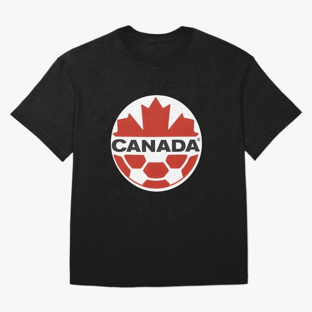 Canada Soccer 2026: Official Fan Pattern Classic T-Shirt Carry National Pride through FIFA World Cup 2026 for Fans of Mbappe and Spain, Bringing Match Day Excitement, Supporter Culture, Golden Goals and Global Football Passion; Great for Supporters