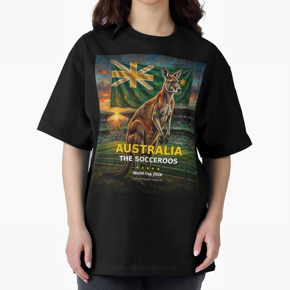 Australia Socceroos - World Cup 2026 Soccer Fan Tee Classic T-Shirt Show Love for Legendary Goals in FIFA World Cup 2026 USA Canada Mexico Spirit, Connected to Netherlands, Neymar, Classic Soccer Heritage, Championship Pressure, Fan Loyalty and