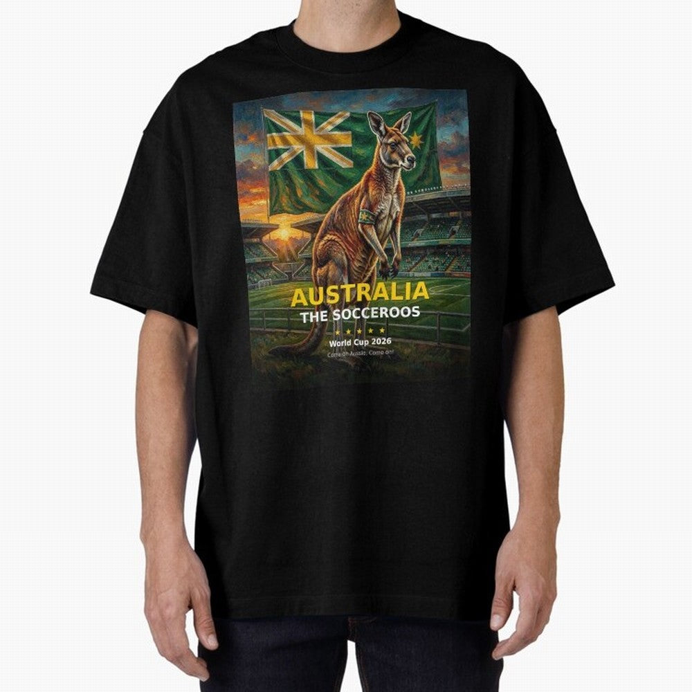 Australia Socceroos - World Cup 2026 Soccer Fan Tee Classic T-Shirt Show Love for Legendary Goals in FIFA World Cup 2026 USA Canada Mexico Spirit, Connected to Netherlands, Neymar, Classic Soccer Heritage, Championship Pressure, Fan Loyalty and