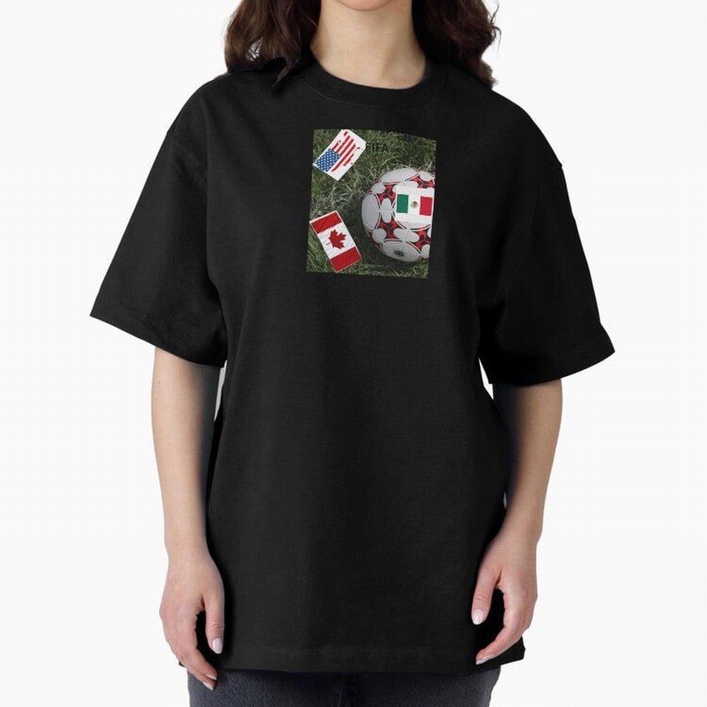 WORLD CUP FOOTBALL 2026 Classic T-Shirt Honor the Football Icons of FIFA World Cup 2026 Spirit, Driven by Brazil, Messi, Neymar and Mbappe, Match Day Excitement, Supporter Culture, Golden Goals and Global Football Passion; Great for Watch Parties,