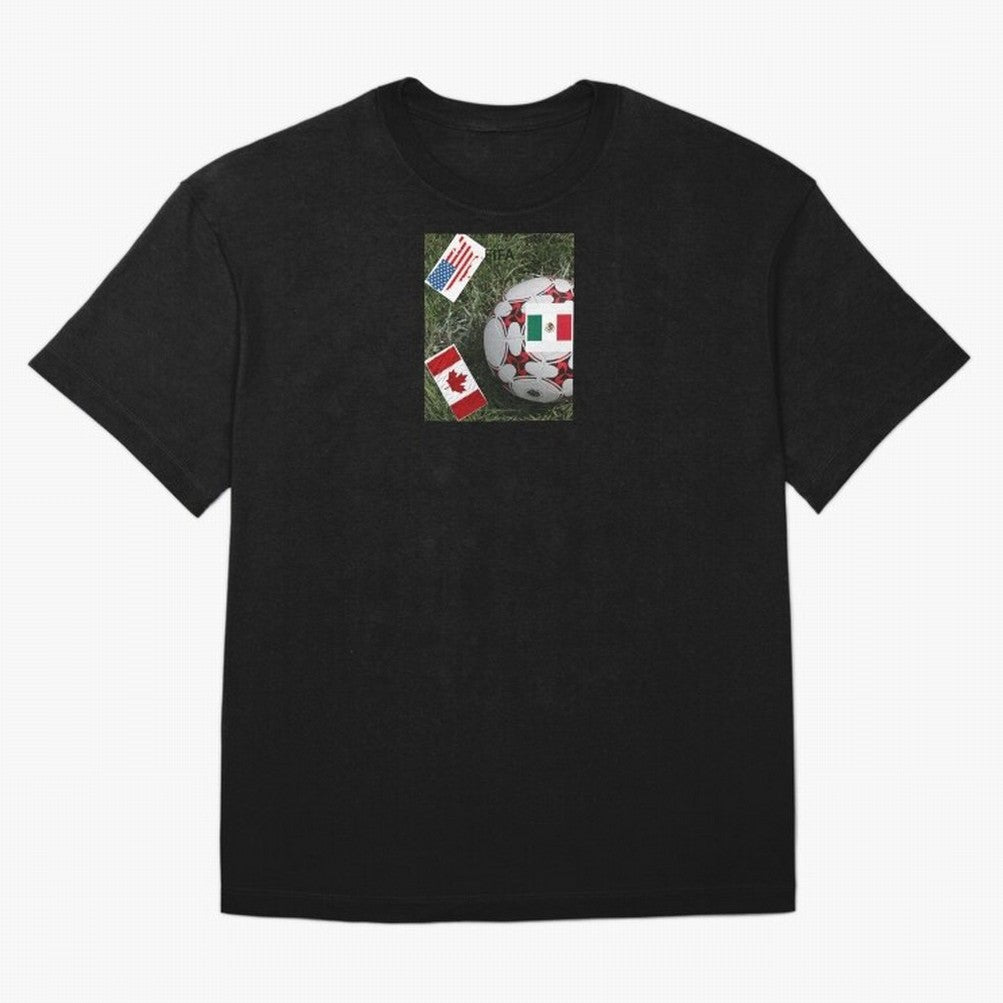 WORLD CUP FOOTBALL 2026 Classic T-Shirt Honor the Football Icons of FIFA World Cup 2026 Spirit, Driven by Brazil, Messi, Neymar and Mbappe, Match Day Excitement, Supporter Culture, Golden Goals and Global Football Passion; Great for Watch Parties,