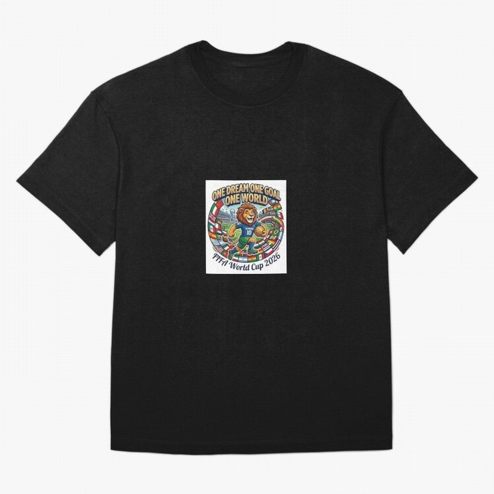 Celebrate the spirit of the world's greatest game with this vibrant mascot design! Featuring an energetic lion (Tamima) Classic T-Shirt Bring Champion Energy into FIFA World Cup 2026 Group Stage Spirit, Capturing France and Portugal, Messi, Neymar