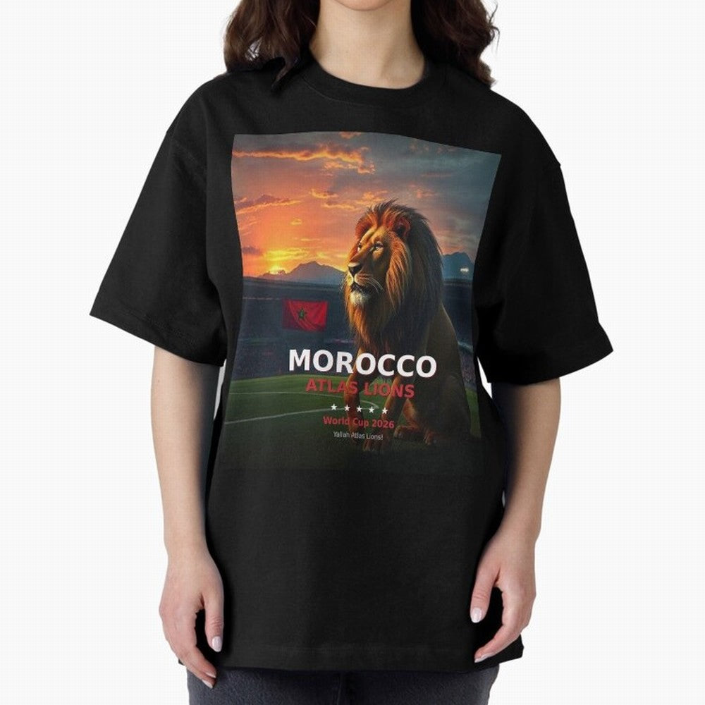Morocco Atlas Lions - World Cup 2026 Soccer Fan Tee Classic T-Shirt Turn Every Weekend Toward the FIFA World Cup 2026 Journey through Mbappe Highlights, Argentina, France and Brazil Pride, Football Festival Excitement, Trophy Ambitions, Country