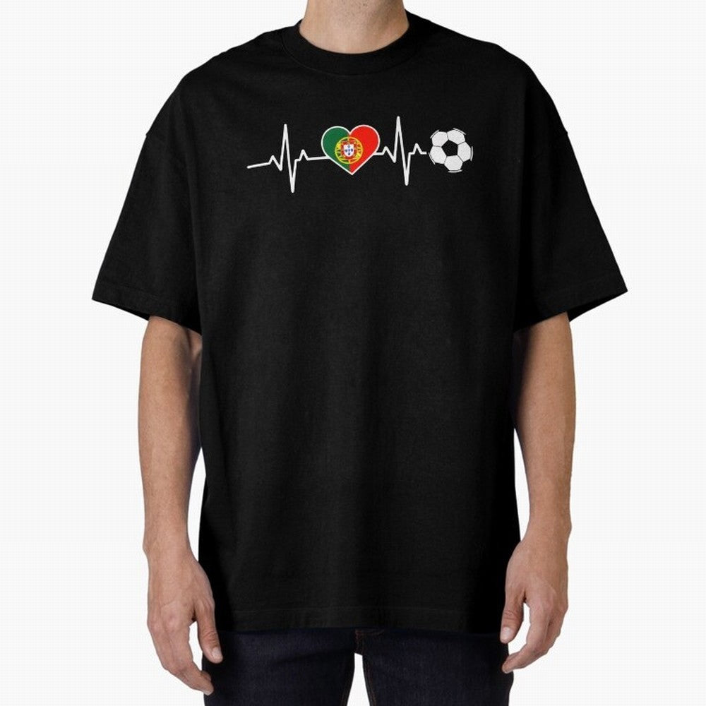 Portugal Football Heartbeat | Sele??o Das Quinas Soccer Fan Classic T-Shirt Fuel Your Fan Pride for the FIFA World Cup 2026 Journey through Neymar Highlights, Brazil Pride, Global Supporter Spirit, Legendary Goals, National Colors and Tournament