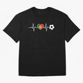 Portugal Football Heartbeat | Sele??o Das Quinas Soccer Fan Classic T-Shirt Fuel Your Fan Pride for the FIFA World Cup 2026 Journey through Neymar Highlights, Brazil Pride, Global Supporter Spirit, Legendary Goals, National Colors and Tournament