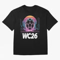 Retrofuturistic World Cup 2026 ¡ª Retro Sci-Fi Football Poster Classic T-Shirt Turn Every Weekend Toward the FIFA World Cup 2026 Journey through Neymar, Haaland and Cristiano Ronaldo Highlights, France and Portugal Pride, Football History, Final