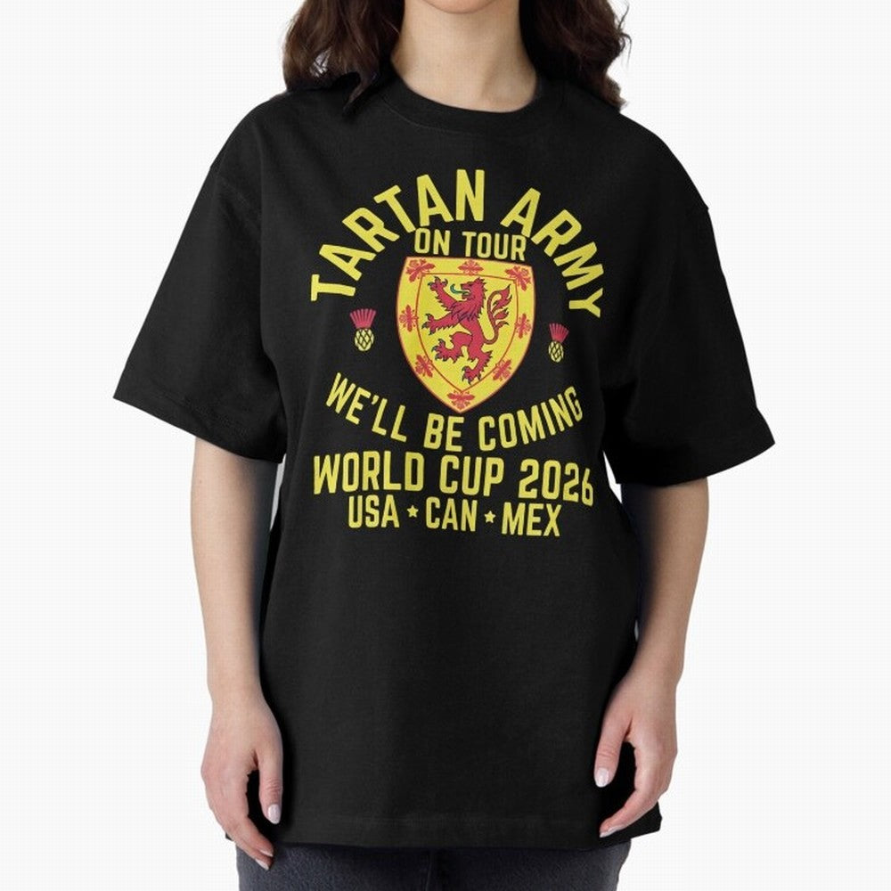 Tartan Army World Cup 2026 Scotland Tour Classic T-Shirt Celebrate Fan Culture around FIFA World Cup 2026 Group Stage for Fans of Cristiano Ronaldo and Argentina and Brazil, Bringing Soccer Culture, Superstar Moments, National Team Dreams and