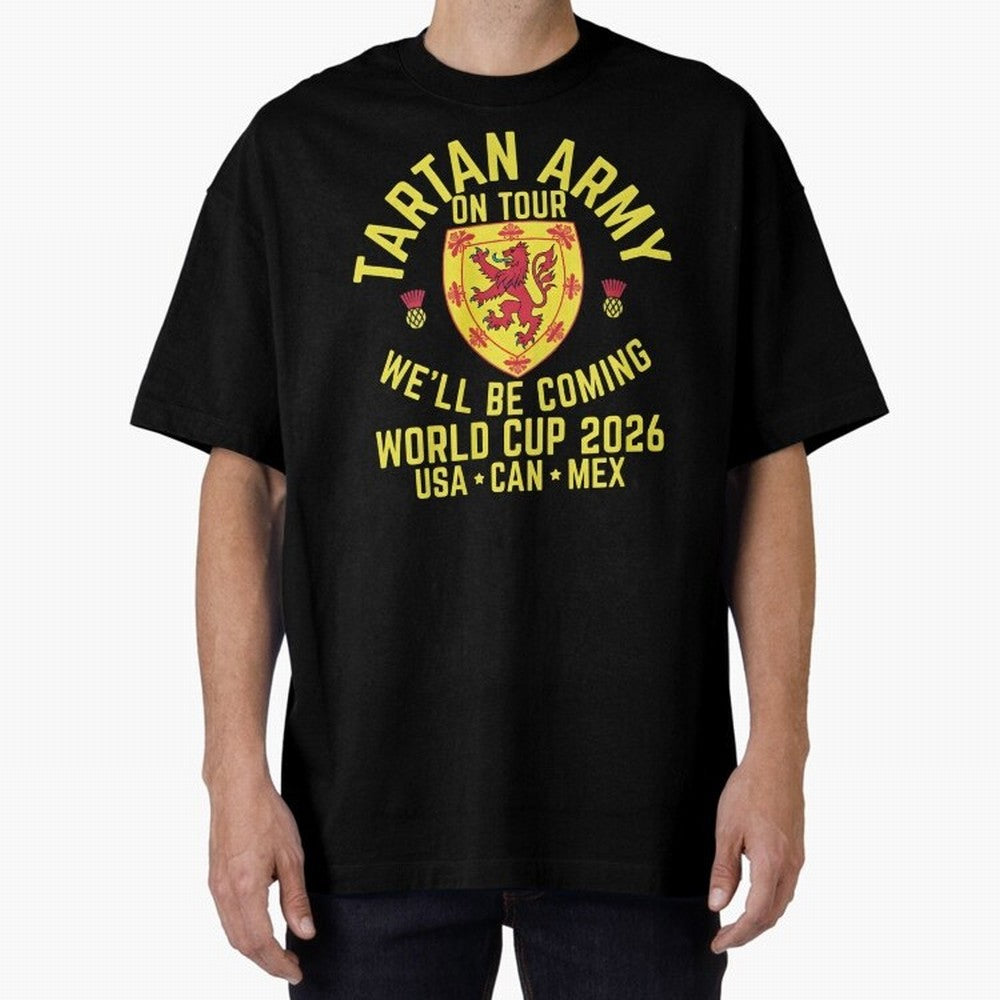 Tartan Army World Cup 2026 Scotland Tour Classic T-Shirt Celebrate Fan Culture around FIFA World Cup 2026 Group Stage for Fans of Cristiano Ronaldo and Argentina and Brazil, Bringing Soccer Culture, Superstar Moments, National Team Dreams and