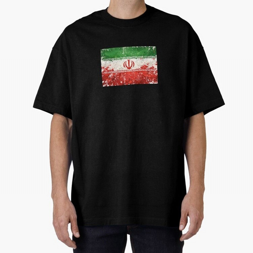 Iran Football World Cup Flag | Grunge Iranian Soccer Art Classic T-Shirt Capture FIFA World Cup 2026 USA Canada Mexico Spirit, Centered on England, France and Netherlands, Messi, CR7 and Mbappe, Football History, Final Match Energy, Crowd Noise and
