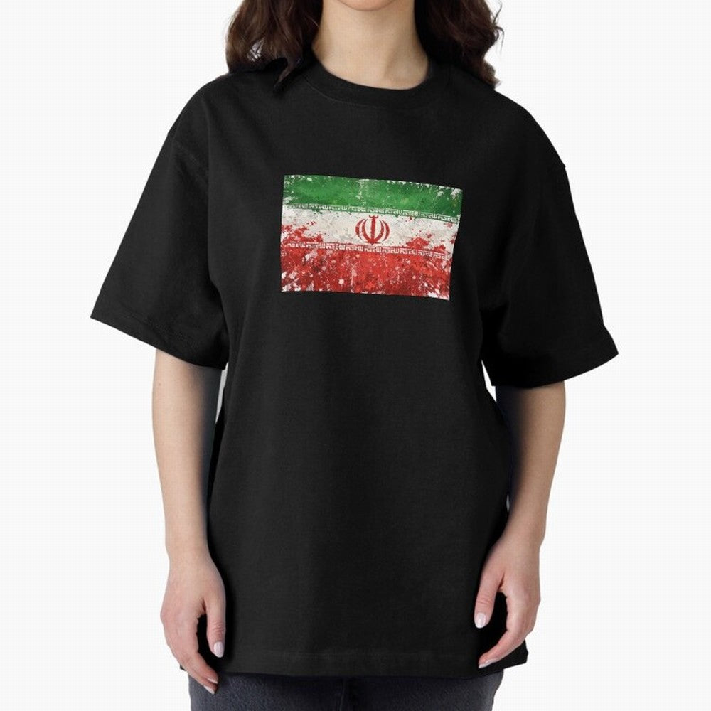 Iran Football World Cup Flag | Grunge Iranian Soccer Art Classic T-Shirt Capture FIFA World Cup 2026 USA Canada Mexico Spirit, Centered on England, France and Netherlands, Messi, CR7 and Mbappe, Football History, Final Match Energy, Crowd Noise and
