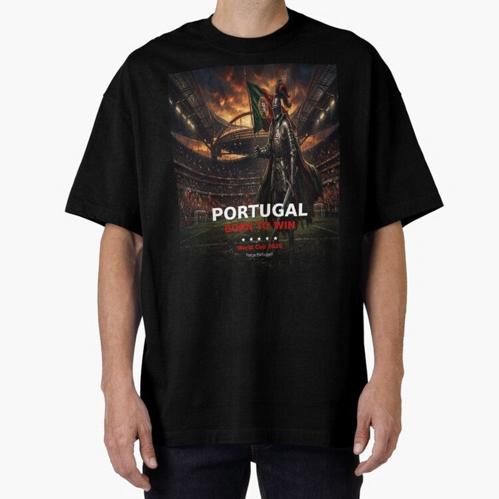 Portugal Born to Win - World Cup 2026 Soccer Fan Tee Classic T-Shirt Show Up for the Glory of FIFA World Cup 2026 Spirit, with Argentina, France and Brazil, CR7 and Messi, Football Passion, Legendary Performances, Festival Vibes and Supporter
