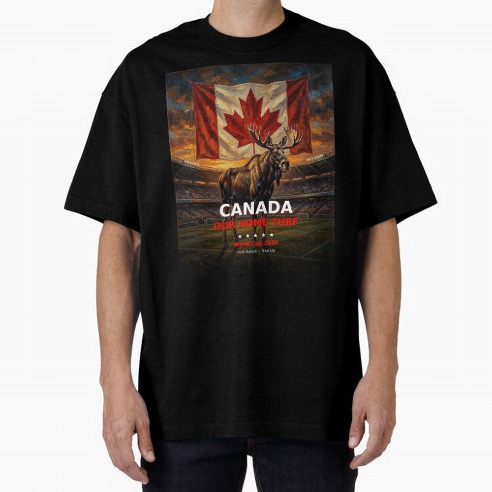 Canada Our Home Turf - World Cup 2026 Soccer Fan Tee Classic T-Shirt Spotlight Match Day Hype around FIFA World Cup 2026 Group Stage, Haaland and Mbappe, Spain, Stadium Memories, Football Loyalty, International Chants and Championship Tradition;