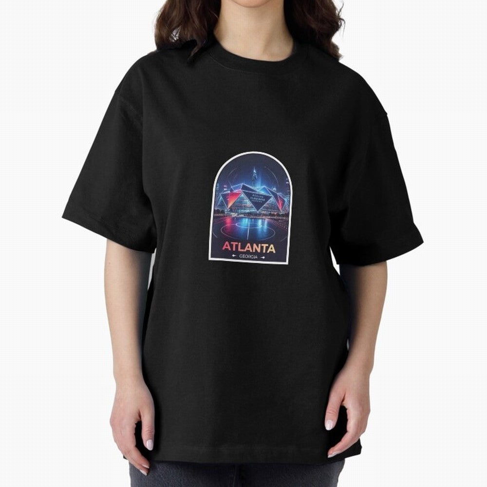 Atlanta Georgia Classic T-Shirt Show Match Day Excitement for Match Day Hype around FIFA World Cup 2026, CR7 and Messi, Spain, Championship Spirit, Famous Goals, Roaring Crowds and International Football Unity; Great for Watch Parties, Sports Bars,