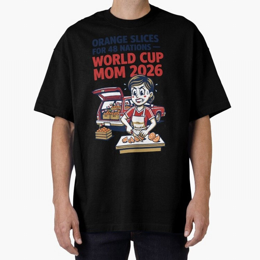 Orange Slices for 48 Nations World Cup Mom V1 Classic T-Shirt Celebrate Soccer Greatness during the FIFA World Cup 2026 Group Stage Journey through Mbappe and Neymar Highlights, Brazil, Portugal and Argentina Pride, Classic Soccer Heritage,