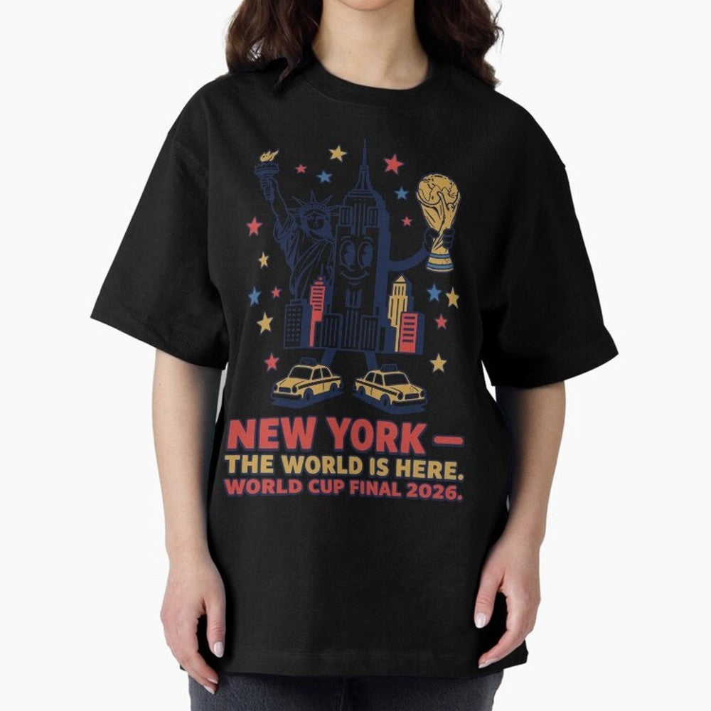 New York World Cup Final ¡ª Liberty Scores V2 Classic T-Shirt Showcase Match Day Hype around FIFA World Cup 2026, Cristiano Ronaldo, Haaland and CR7, Portugal, Supporter Pride, Iconic Celebrations, Legendary Names and Global Match Day Energy; Great