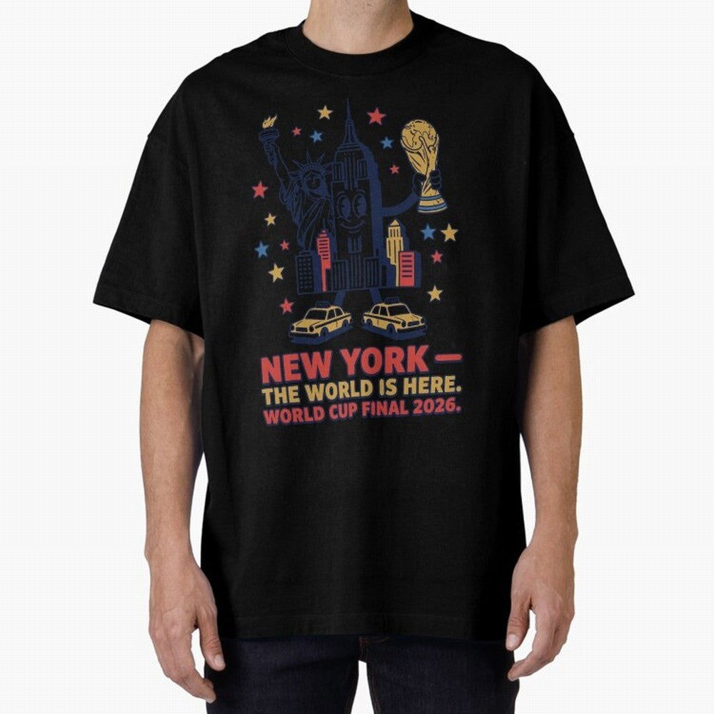 New York World Cup Final ¡ª Liberty Scores V2 Classic T-Shirt Showcase Match Day Hype around FIFA World Cup 2026, Cristiano Ronaldo, Haaland and CR7, Portugal, Supporter Pride, Iconic Celebrations, Legendary Names and Global Match Day Energy; Great