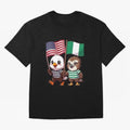 the American eagle and its friend the Nigerian eagle Classic T-Shirt Make Your Look Match Match Day Hype around FIFA World Cup 2026 Group Stage, Cristiano Ronaldo, Brazil, Portugal and Argentina, Soccer Culture, Superstar Moments, National Team