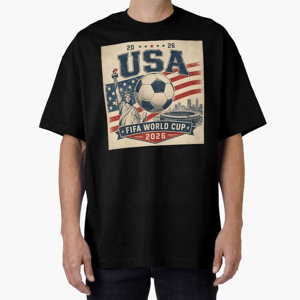 USA WORLD CUP 2026 Classic T-Shirt Make Every Match About the FIFA World Cup 2026 Group Stage Journey through Messi, Neymar and Mbappe Highlights, Argentina and Brazil Pride, Supporter Pride, Iconic Celebrations, Legendary Names and Global Match