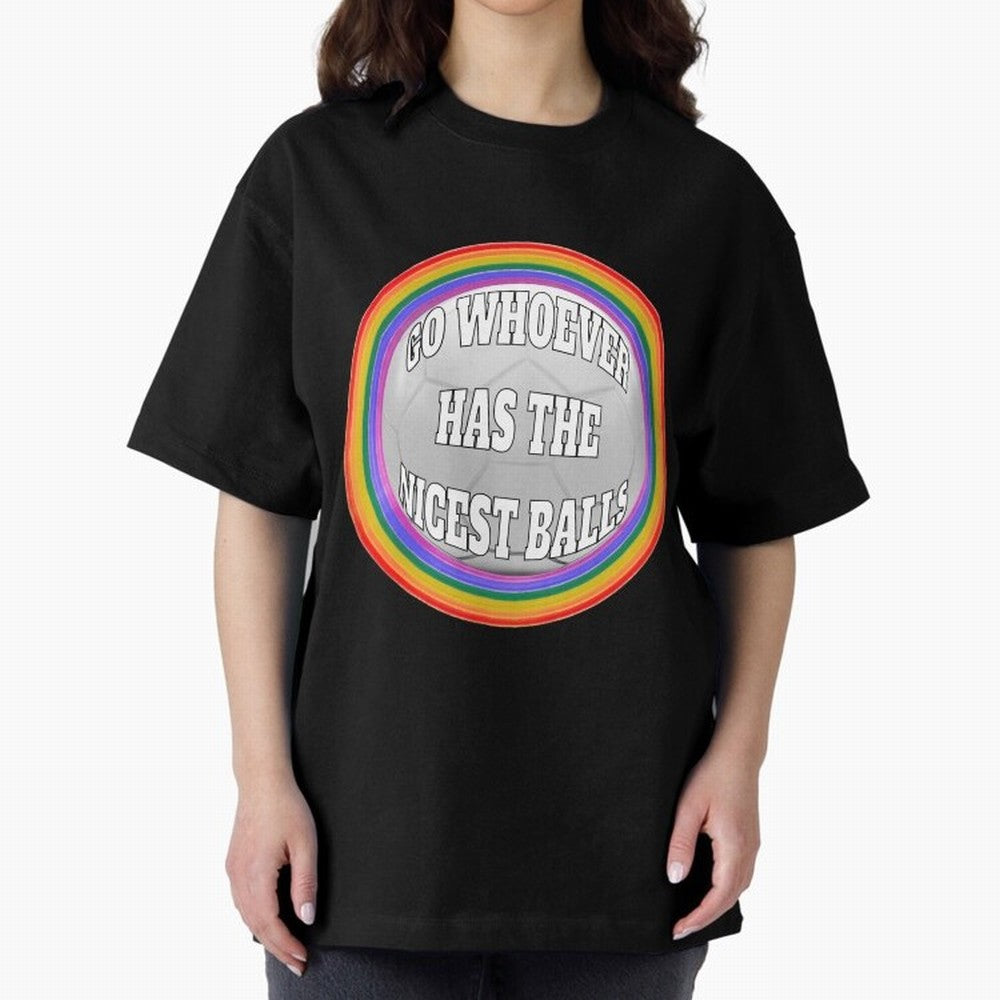 Go whoever has the nicest balls! Classic T-Shirt Celebrate Classic Football Spirit in Global Football Passion for FIFA World Cup 2026 USA Canada Mexico, Driven by Mbappe, France and Portugal, Game Day Rituals, Football Legends, Country Pride and