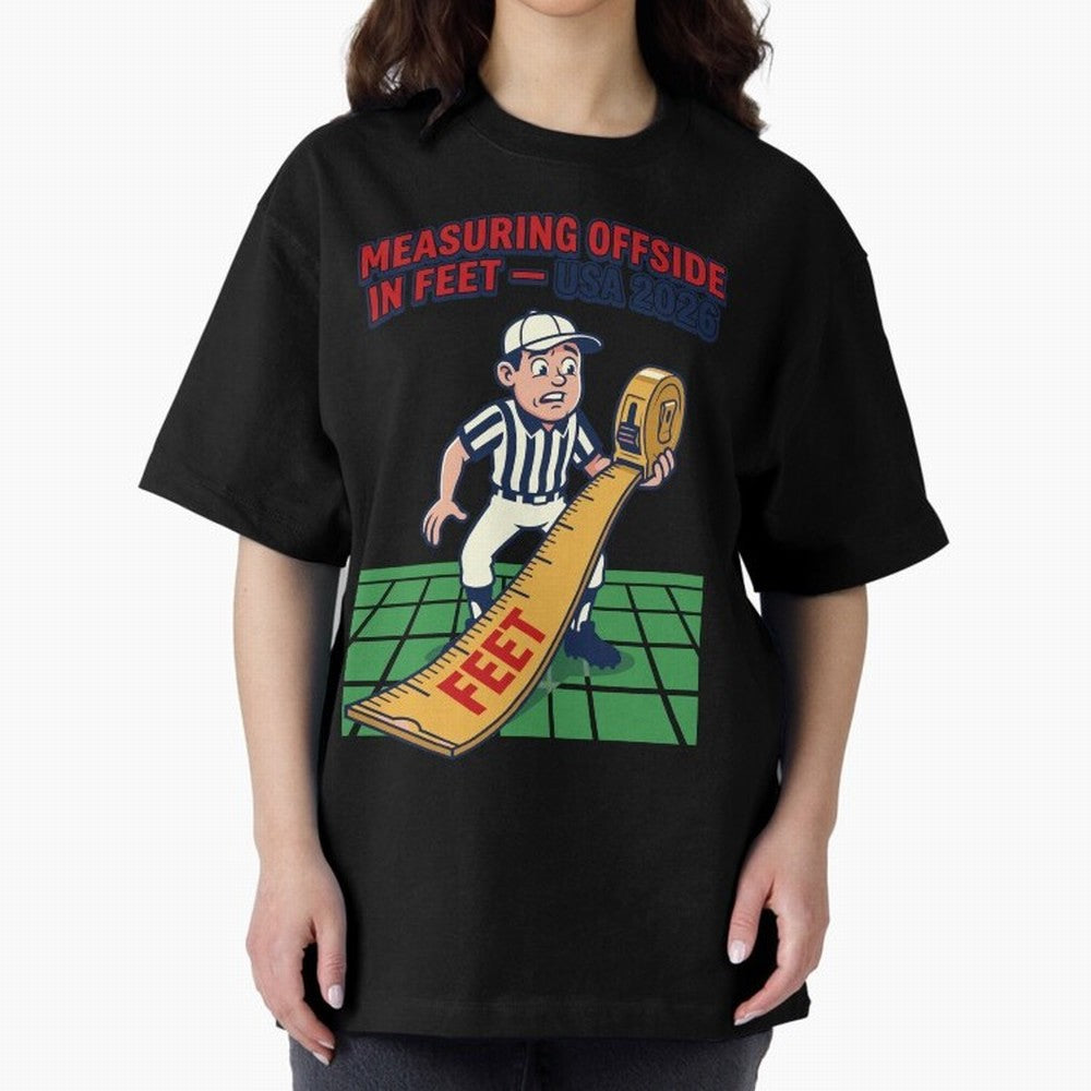 Measuring Offside in Feet ¡ª USA 2026 V1 Classic T-Shirt Make Every Kick Count in FIFA World Cup 2026 Group Stage Spirit, Connected to France, Cristiano Ronaldo, Haaland and CR7, Supporter Pride, Iconic Celebrations, Legendary Names and Global
