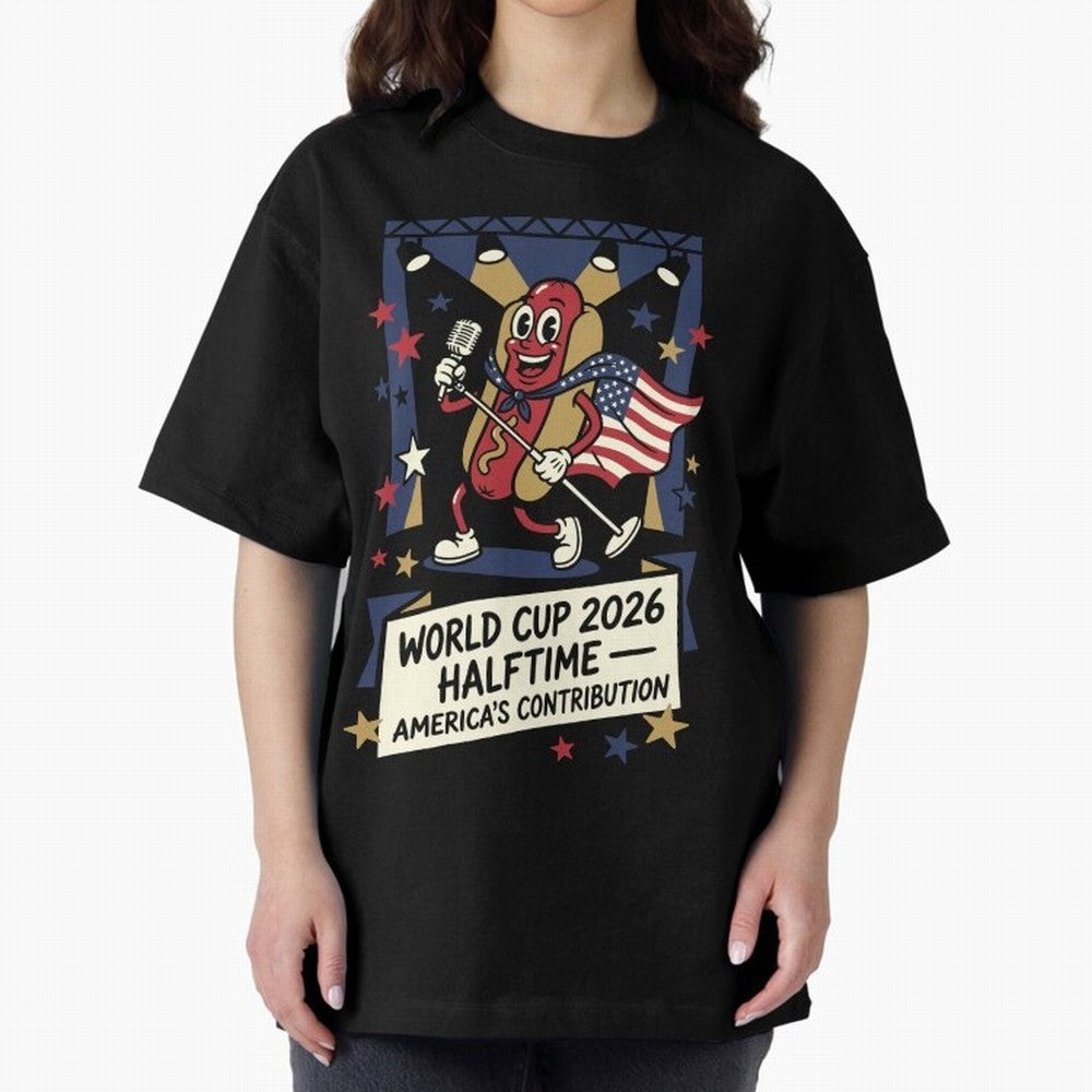 World Cup 2026 Halftime ¡ª America's Contribution V1 Classic T-Shirt Bring Match Day Fire to Match Day Hype around FIFA World Cup 2026, Neymar, Argentina and Brazil, Classic Soccer Heritage, Championship Pressure, Fan Loyalty and International