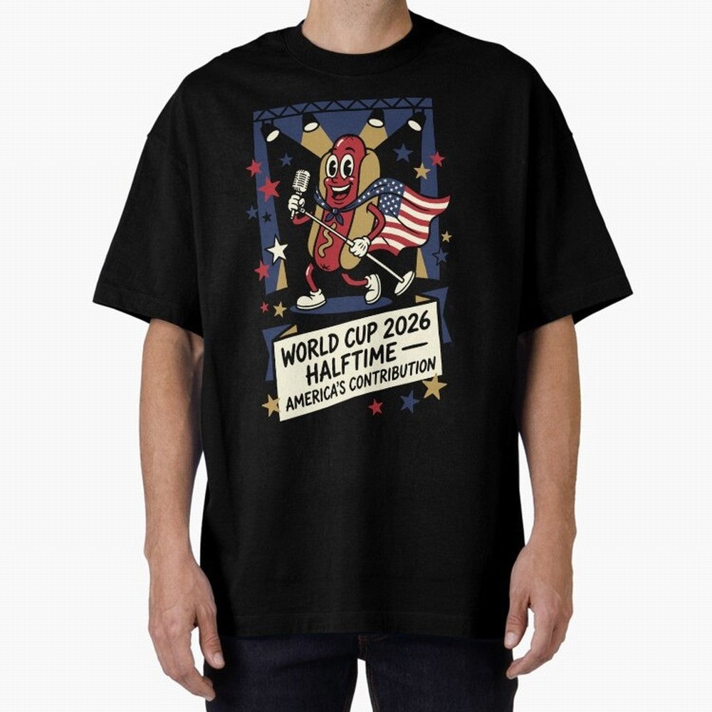 World Cup 2026 Halftime ¡ª America's Contribution V1 Classic T-Shirt Bring Match Day Fire to Match Day Hype around FIFA World Cup 2026, Neymar, Argentina and Brazil, Classic Soccer Heritage, Championship Pressure, Fan Loyalty and International