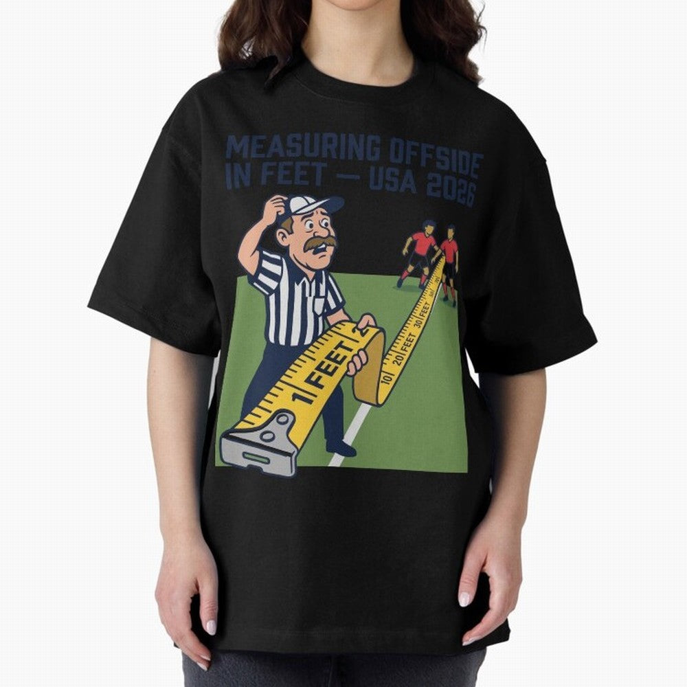 Measuring Offside in Feet ¡ª USA 2026 V3 Classic T-Shirt Build Match Day Hype around FIFA World Cup 2026 Group Stage, Messi, CR7 and Mbappe, England, Supporter Pride, Iconic Celebrations, Legendary Names and Global Match Day Energy; Perfect for