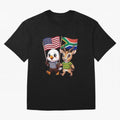 The American eagle and its friend, the South African springbok Classic T-Shirt Celebrate Rivalries and Pride in FIFA World Cup 2026 Group Stage Built around Haaland and Mbappe, Portugal, Spain and Germany Energy, Sports Nostalgia, International
