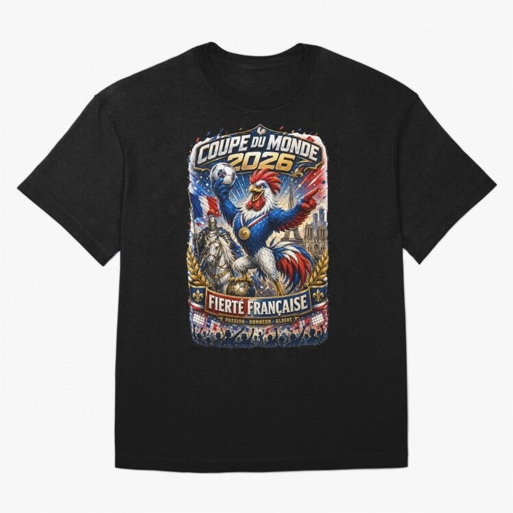 France World Cup 2026 Pride Classic T-Shirt Show Match Day Excitement for the FIFA World Cup 2026 Journey through Haaland and Mbappe Highlights, France Pride, Fan Favorite Moments, National Team Passion, Big Match Drama and Soccer History; Made for