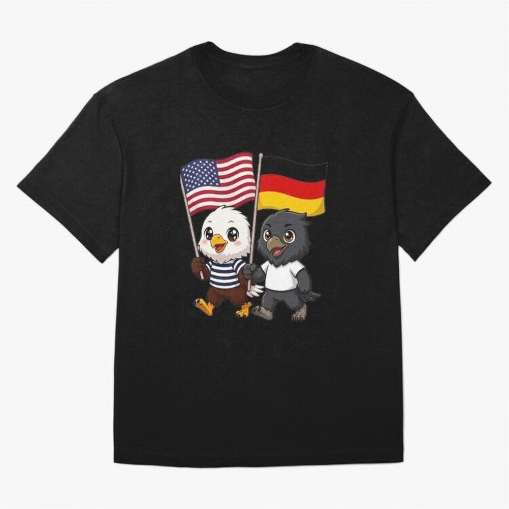 The American eagle and its friend the German eagle Classic T-Shirt Remember the FIFA World Cup 2026 USA Canada Mexico Journey through Messi, Neymar and Mbappe Highlights, Argentina, France and Brazil Pride, Supporter Pride, Iconic Celebrations,