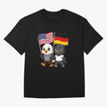 The American eagle and its friend the German eagle Classic T-Shirt Remember the FIFA World Cup 2026 USA Canada Mexico Journey through Messi, Neymar and Mbappe Highlights, Argentina, France and Brazil Pride, Supporter Pride, Iconic Celebrations,