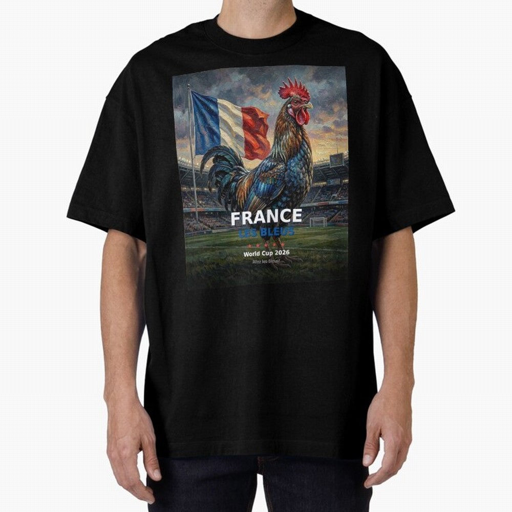France Les Bleus - World Cup 2026 Soccer Fan Tee Classic T-Shirt Stand Out with Spirit from Match Day Hype around FIFA World Cup 2026 Group Stage, Messi, CR7 and Mbappe, England, Match Day Excitement, Supporter Culture, Golden Goals and Global