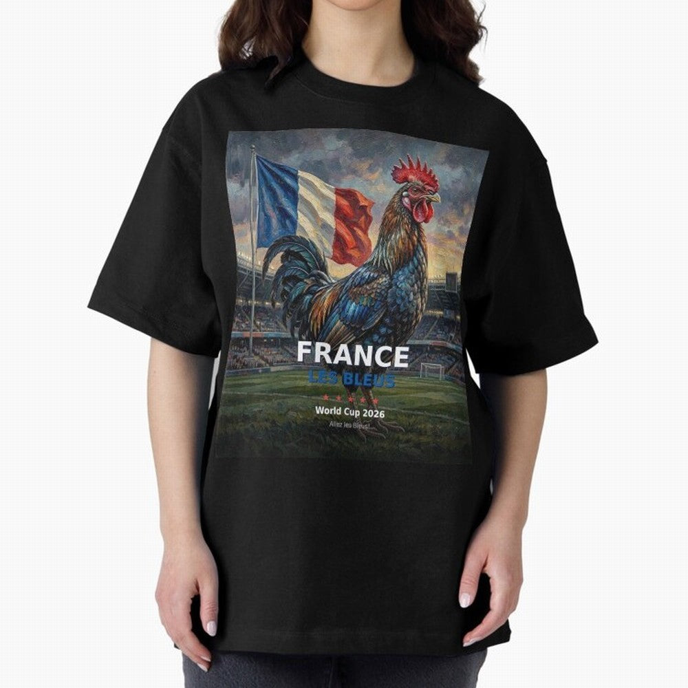 France Les Bleus - World Cup 2026 Soccer Fan Tee Classic T-Shirt Stand Out with Spirit from Match Day Hype around FIFA World Cup 2026 Group Stage, Messi, CR7 and Mbappe, England, Match Day Excitement, Supporter Culture, Golden Goals and Global