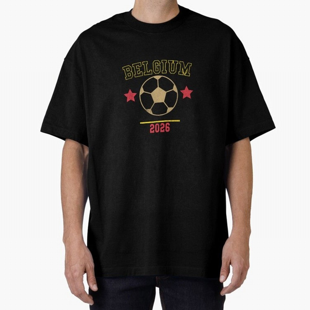 Belgium ¡ª Vintage Soccer Tee Classic T-Shirt Show Your Love for FIFA World Cup 2026 Spirit, Connected to Netherlands, Cristiano Ronaldo, Soccer Culture, Superstar Moments, National Team Dreams and Competitive Fire; Made for Die Hard Supporters,