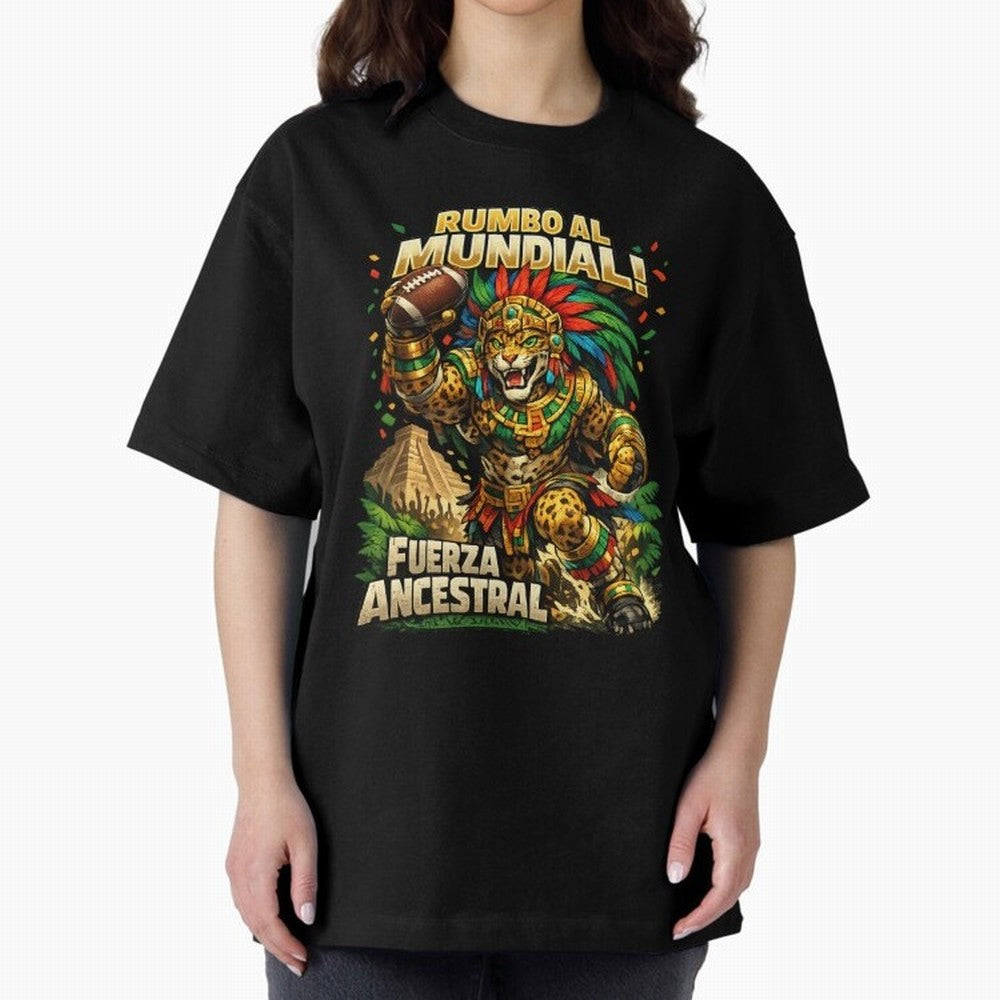 Mexico World Cup 2026 Aztec Jaguar Shirt Classic T-Shirt Stand with Global Football Passion for FIFA World Cup 2026 Group Stage, Driven by Mbappe and Neymar, Argentina, Championship Spirit, Famous Goals, Roaring Crowds and International Football