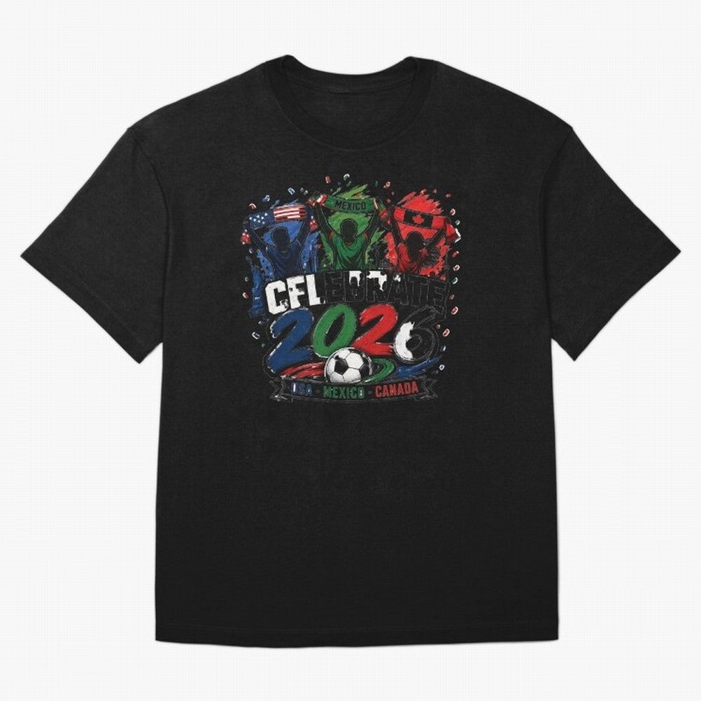Celebrate 2026 USA Mexico Canada Soccer Fans Classic T-Shirt Show Your Love for FIFA World Cup 2026 Group Stage Driven by Messi, Netherlands Energy, Soccer Culture, Superstar Moments, National Team Dreams and Competitive Fire; Great for Supporters