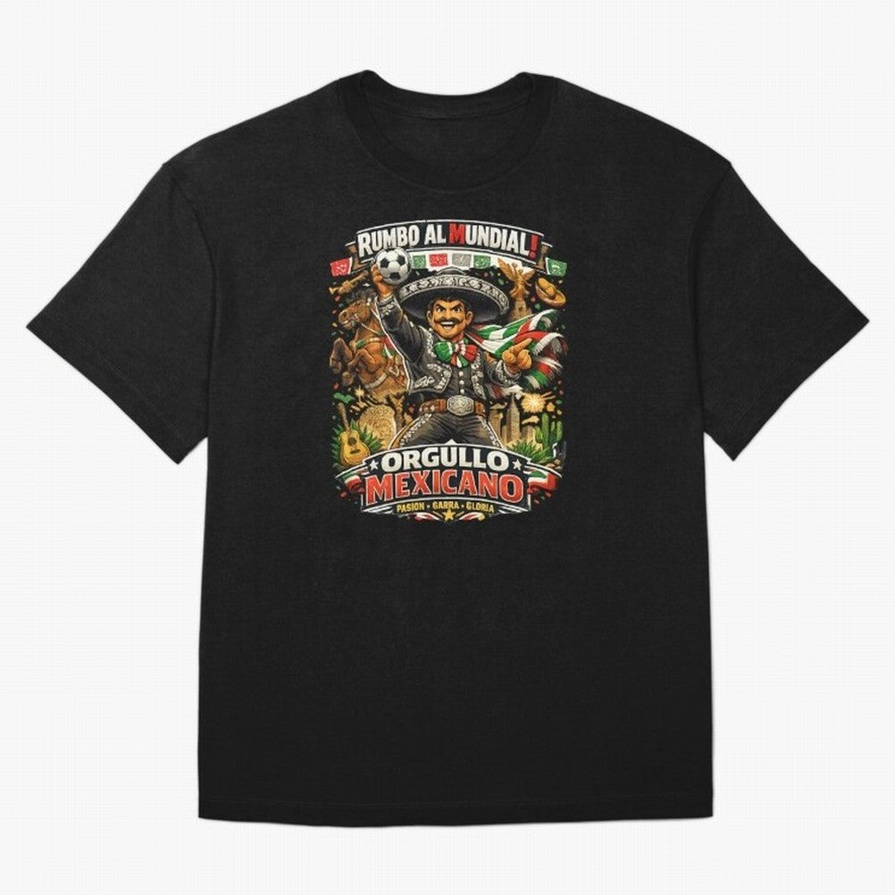 Mexico World Cup 2026 Mariachi Fan Art Classic T-Shirt Cheer through Every Moment of FIFA World Cup 2026 Group Stage Spirit, Featuring Netherlands, Messi, CR7 and Mbappe, Championship Spirit, Famous Goals, Roaring Crowds and International Football