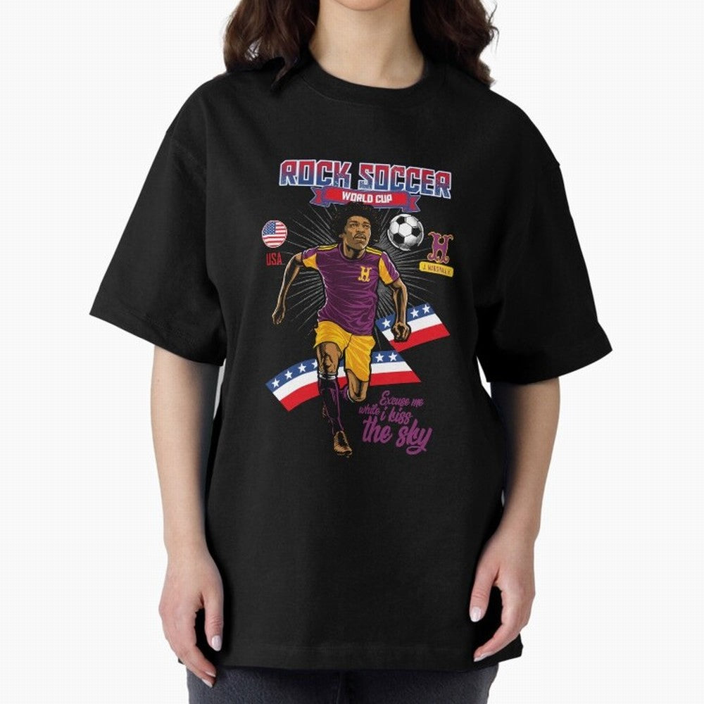 Rock Soccer World Cup Classic T-Shirt Show Your Stadium Side during FIFA World Cup 2026 Spirit, Built around Netherlands, CR7 and Messi, Soccer Culture, Superstar Moments, National Team Dreams and Competitive Fire; Perfect for Fans, Collectors,