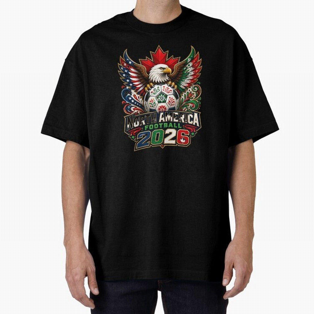 United by Football 2026 North America Soccer Design Classic T-Shirt Join Global Football Passion for FIFA World Cup 2026 USA Canada Mexico, Built around Messi, England, Football History, Final Match Energy, Crowd Noise and Once in a Lifetime