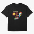 Spain Ol¨¦ 2026 Colorful Watercolor Football Graphic Classic T-Shirt Celebrate Supporters United by Global Football Passion for FIFA World Cup 2026, Capturing Neymar, England, Retro Football Energy, Iconic Rivalries, Trophy Chase Drama and Stadium