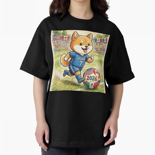 2026 World Cup Shiba Inu Ace #7 - Stadium Action Art Classic T-Shirt Bring Home FIFA World Cup 2026 for Fans of Messi, CR7 and Mbappe and France and Portugal, Bringing Worldwide Fan Energy, Dramatic Goals, Stadium Lights and Championship