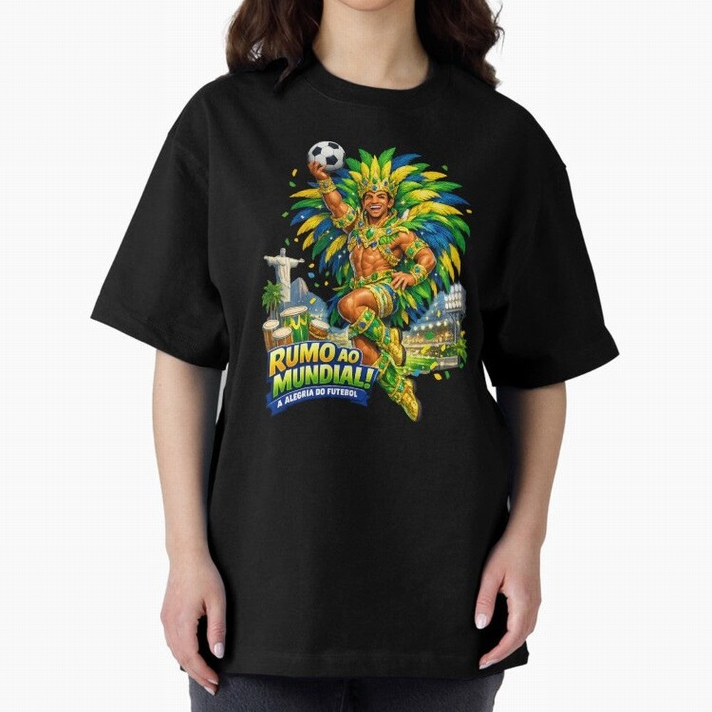Brazil World Cup 2026 Carnival Fan Art Classic T-Shirt Show Love for Legendary Goals in FIFA World Cup 2026 Inspired by CR7, Brazil, Portugal and Argentina Energy, Match Day Excitement, Supporter Culture, Golden Goals and Global Football Passion;