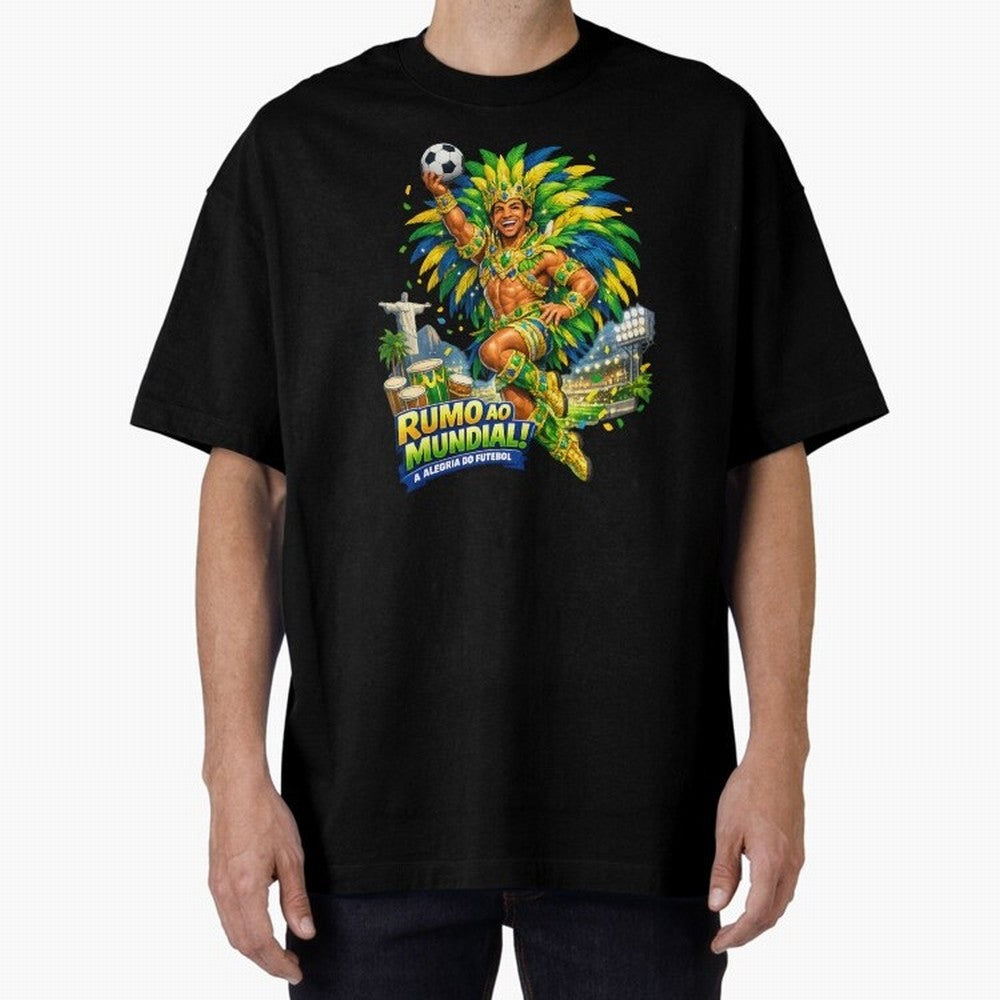 Brazil World Cup 2026 Carnival Fan Art Classic T-Shirt Show Love for Legendary Goals in FIFA World Cup 2026 Inspired by CR7, Brazil, Portugal and Argentina Energy, Match Day Excitement, Supporter Culture, Golden Goals and Global Football Passion;