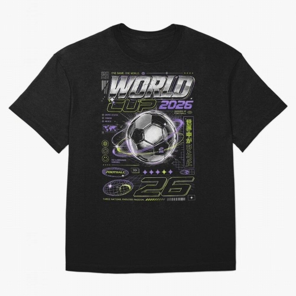 WORLD CUP 2026 RETRO Classic T-Shirt Keep Football History Alive during FIFA World Cup 2026 Spirit, Featuring France and Portugal, Messi, CR7 and Mbappe, Soccer Culture, Superstar Moments, National Team Dreams and Competitive Fire; Perfect for